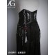 Alice Girl Bone Dragon Wide Waist Belt(1st Pre-Order/Full Payment Without Shipping)